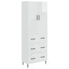 vidaXL Set di armadi 2 pz 66 x 34,5 x 90 cm Legno ingegnerizzato