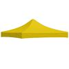 vidaXL Tetto per Tendone per Feste 3x3 m Giallo 270 g/m&sup2;