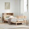 vidaXL Letto Libreria senza Materasso 90x200 cm Legno Massello Pino