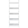 vidaXL Scaffale Libri 5 Ripiani Bianco 60x27,6x158,5 Legno Multistrato
