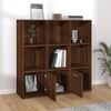 vidaXL Libreria Rovere Marrone 98x30x98 cm