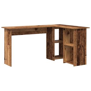 vidaXL Scrivania Legno vecchio 142 x 102 x 73 cm Legno ingegnerizzato