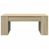 vidaXL Tavolino da Salotto Rovere Sonoma 102x55x42cm Legno Multistrato