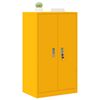 vidaXL Armadio Giallo senape 60 x 40 x 105 cm Acciaio