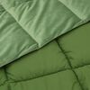 vidaXL Duvet Invernale Trapuntato Verde 200 x 240 cm Microfibra