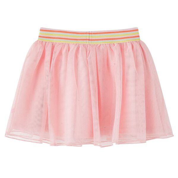 Gonna da Bambina con Tulle Rosa Chiaro 128