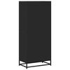 vidaXL Libreria Nera 60x35x139 cm in Truciolato