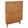 vidaXL Tavolo da Giardino Pieghevole 90x90x75 cm Legno Massello Acacia