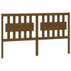 vidaXL Testiera per Letto ambra 155,5x4x100 cm Legno Massello di Pino