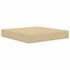 vidaXL Cuscino per divano da esterno 2 pcs Beige Poliestere