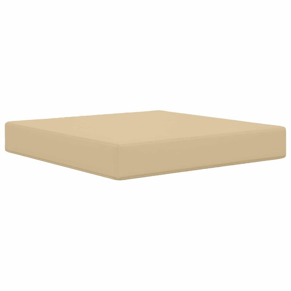 vidaXL Cuscino per divano da esterno 2 pcs Beige Poliestere