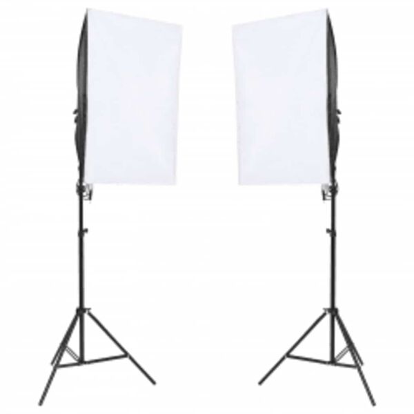 vidaXL Kit per Studio Fotografico con Set Luci e Riflettore