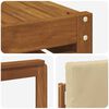 vidaXL Set di divani da esterno con cuscino 8 pcs Naturale e Beige