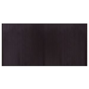 vidaXL Tappeto Rettangolare Marrone Scuro 100x200 cm in Bamb&ugrave;