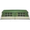 vidaXL Tenda Familiare con tetto Verde e beige 622 x 295 x 238 cm