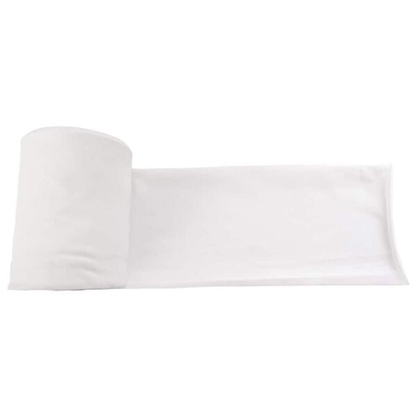 vidaXL Tubo di Drenaggio Bianco 16 x 2000 cm Tessuto