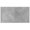 vidaXL Mobile da Bagno Grigio Cemento 60x33x80 cm in Legno tecnico