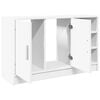 vidaXL Mobile Lavabo Bianco 90x29x55 cm in Truciolato