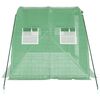 vidaXL Serra con Telaio in Acciaio Verde 8 m&sup2; 4x2x2 m