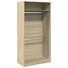 vidaXL Armadio Rovere Sonoma 100x50x200 cm in Legno Multistrato