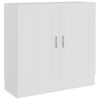 vidaXL Libreria Bianca 82,5x30,5x80 cm in Legno Multistrato