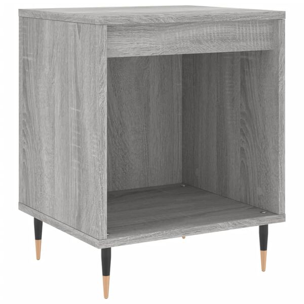 vidaXL Comodini 2pz Grigio Sonoma 40x35x50 cm in Legno Multistrato