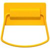 vidaXL Maniglie per Armadi 2 pcs Giallo senape 85 x 45 mm Metallo