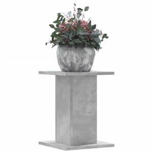 vidaXL Supporti per Piante 2 pz Grigio Cemento 30x30x50 cm Truciolato