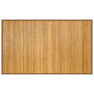 vidaXL Tappeto Rettangolare Naturale 60x100 cm in Bamb&ugrave;