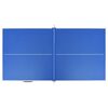 vidaXL Tavolo da Ping Pong 5 Piedi con Rete 152x76x66 cm Blu