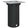 vidaXL Luce per Esterni Quadrata Nera 10,5x10,5cm Alluminio Pressofuso