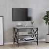 vidaXL Mobile Porta TV Grigio Sonoma 60x40x50 cm in Legno Multistrato