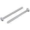 vidaXL Vite 2 pz Argento M6 x 85 mm Acciaio