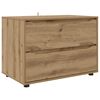 vidaXL Armadio 80 x 48 x 57 cm Legno ingegnerizzato Rovere artigianale