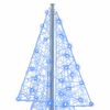 vidaXL Albero di Natale con 240 LED Blu 180 cm Acrilico