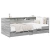 vidaXL Daybed con cassetto Sonoma grigio Legno ingegnerizzato