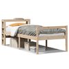 vidaXL Letto per Anziani con Testiera 90x200 cm Legno Massello Pino