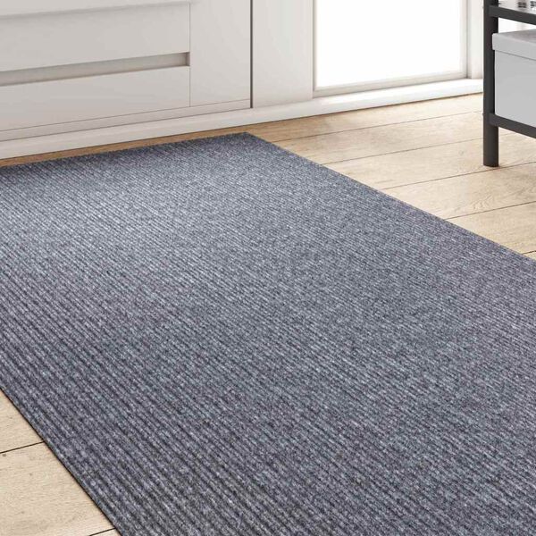 vidaXL Runner in Moquette Grigio chiaro 80 x 400 cm Tessuto