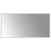 vidaXL Specchio da bagno LED Trasparente 100 x 50 cm vetro temperato