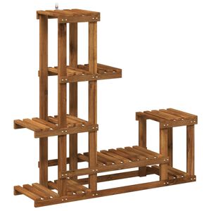 vidaXL Supporto per piante Naturale 93,5 x 25 x 91,5 cm