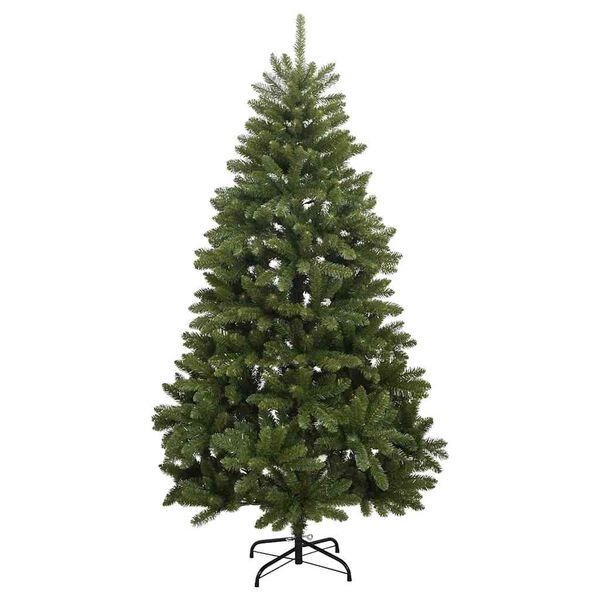 vidaXL Albero di Natale artificiale Verde 300 cm PVC e Metallo