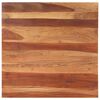vidaXL Piano Tavolo in Legno Massello di Acacia 25-27 mm 80x80 cm