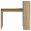 vidaXL Scrivania Rovere Sonoma 108 x 55 x 103.5 cm Legno multistrato