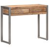 vidaXL Tavolo Consolle 95x35x75 cm in Legno Massello di Mango