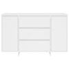 vidaXL Credenza con 3 Cassetti Bianca 120x41x75 cm in Truciolato