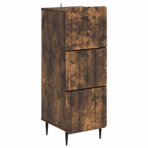 vidaXL Mobile con Cassetti 33 x 34,5 x 92 cm Legno ingegnerizzato