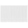 vidaXL Tenda in Pizzo con tende Bianco 300 x 750 cm Poliestere