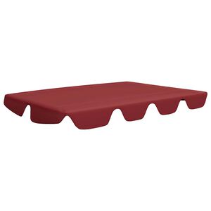 vidaXL Baldacchino per Dondolo Giardino Bianco 150/130x105/70 cm