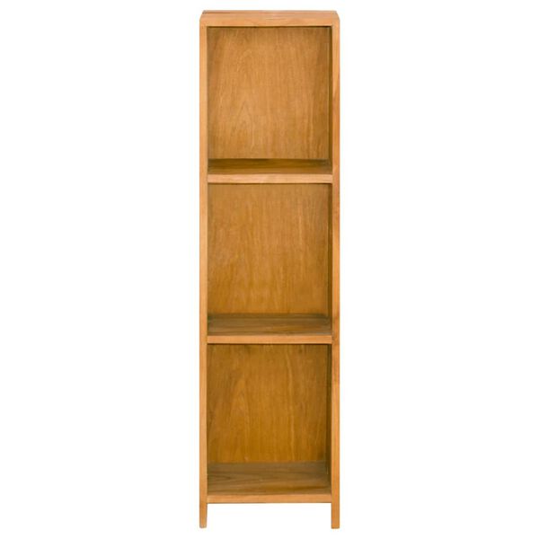 vidaXL Libreria 30x30x110 cm in Legno Massello di Teak