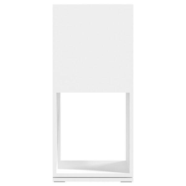vidaXL Armadietto Girevole Bianco 34,5x34,5x75,5 cm in Truciolato